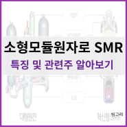 소형모듈원자로 SMR 뜻과 특징 원리 알아보기(ft. SMR 원전 관련주)