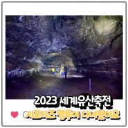 2023 세계유산축전 제주화산섬과 용암동굴 비공개구간 특별탐사대 만장굴 사전탐방