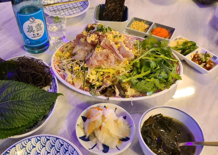 사당역 횟집 - 자연산 막회 가성비 회식 맛집 '마케집' : 네이버 블로그