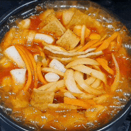풀무원 쌀 국물 떡볶이 밀키트 요리