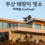 부산 일광 카페 카페솔.부산 해맞이 명소. 새해 일출 사진