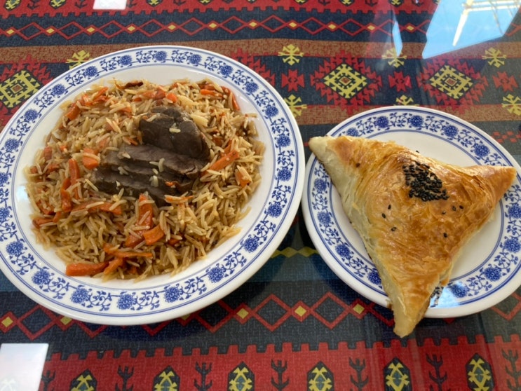 병점역 우즈베키스탄 음식 전문점 알부하리 Polov 뽈로프(오쉬) Samsa 삼사 도전했어요 : 네이버 블로그