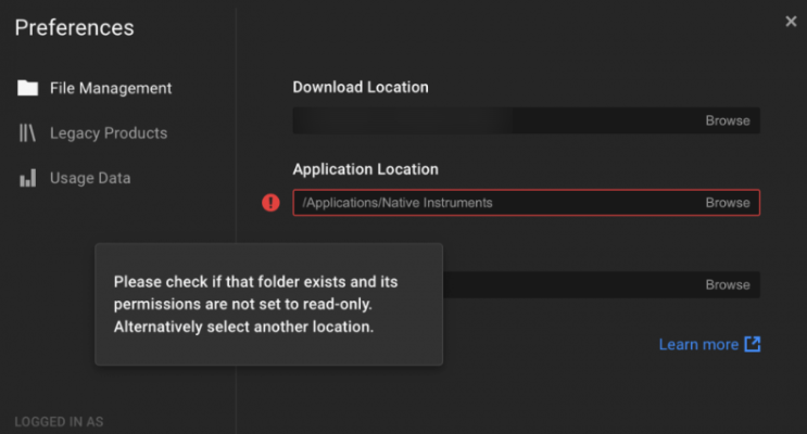 Native Access 오류 해결방법 / Mac, File Management, Application Location ...