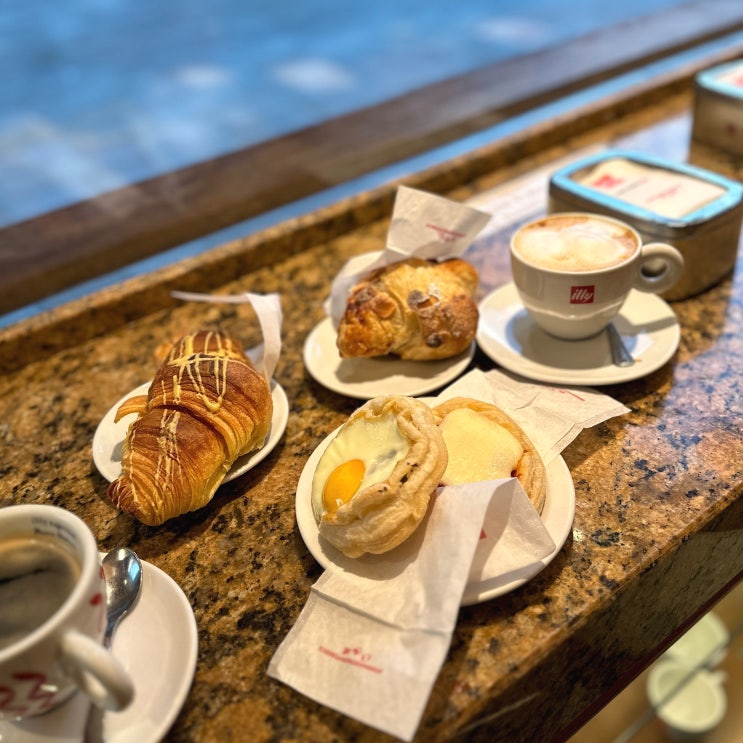 베네치아빵집, Pasticceria Nobile 카페, 피스타치오 맛집!