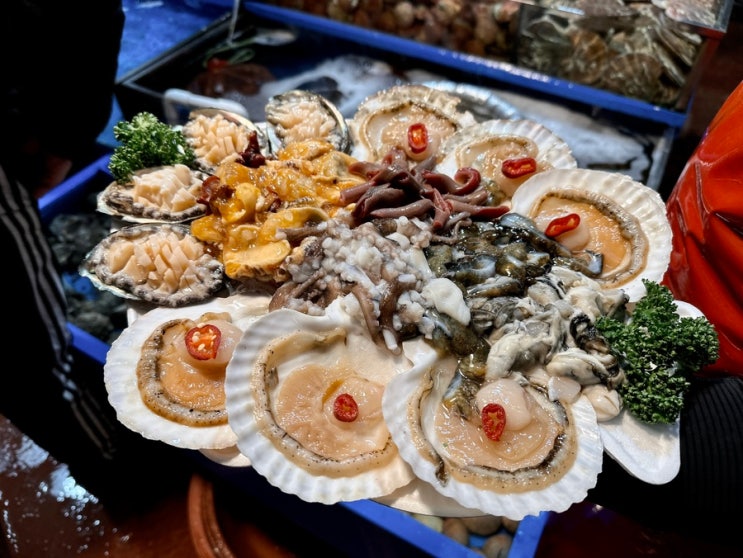 수협강서수산시장 해산물맛집 [완도전복] 방문/포장 후기 : 네이버 블로그