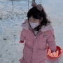 [초1일상]화이트크리스마스에 서천연수원에서 신나게 바다눈썰매타기
