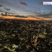 런던야경은 더샤드(The Shard)에서 봐야 해요