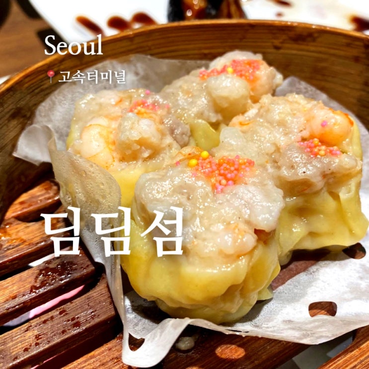 내돈내산 고속터미널 맛집_ 홍콩보다 맛있었던 '딤딤섬' : 네이버 블로그