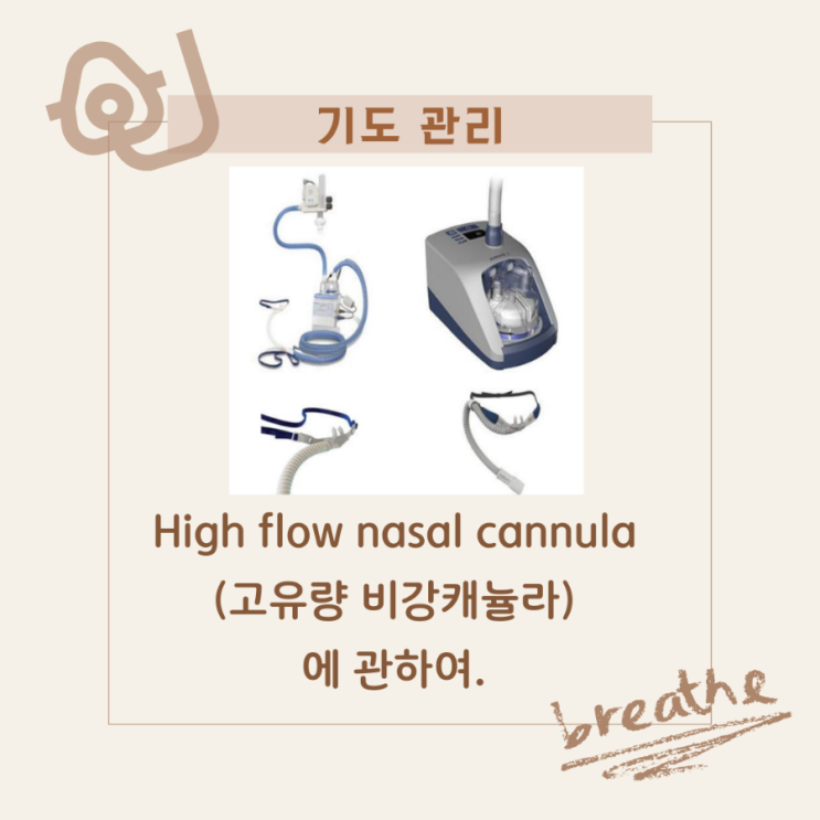 High flow nasal cannula 고유량 비강 캐뉼라, 장점과 적응증, 산소 유량에 관하여. : 네이버 블로그
