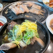 김해/장유 양념돼지갈비와 왕갈비탕 맛집인 폴비락한우리,휴무에 엄빠와 아점먹방[내돈내산 리얼후기]