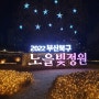 2022 부산북구 노을빛정원 ,빛축제, 밤산책