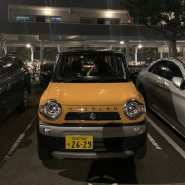 돈을 아끼기 위해 일본에서 중고차를 구매하다 - 스즈끼 허슬러