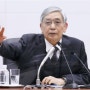 구로다 하루히코 일본은행 총재 “해외 경제성장률 둔화할 것”