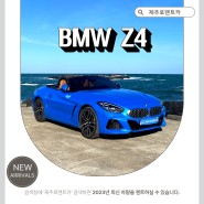 [제주도수입차렌트] 제주여행 BMW Z4 타고 해안도로 드라이브