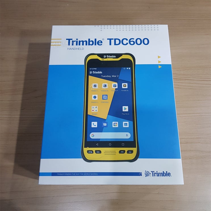 [TRIMBLE] TDC600 휴대용GPS 개봉기 : 네이버 블로그