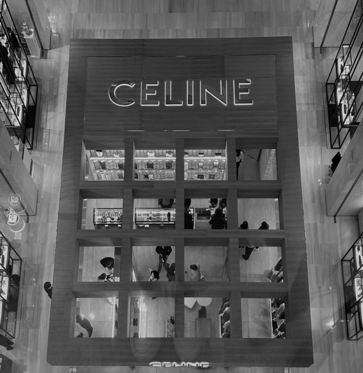 CELINE | 셀린느 향수 런칭 (판교 현대 팝업스토어) : 네이버 블로그