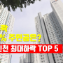 22년 12월 인천 아파트 최대하락 TOP 5