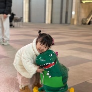 28개월 아기 책육아_유아동화책 공룡이 좋아, 아람코코아 세계창작 (feat. 공룡 좋아하는 여자아기)