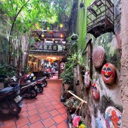 하노이 에그 커피를 맛볼 수 있는 전망 좋은 올드타운 카페 Old Town Cafe