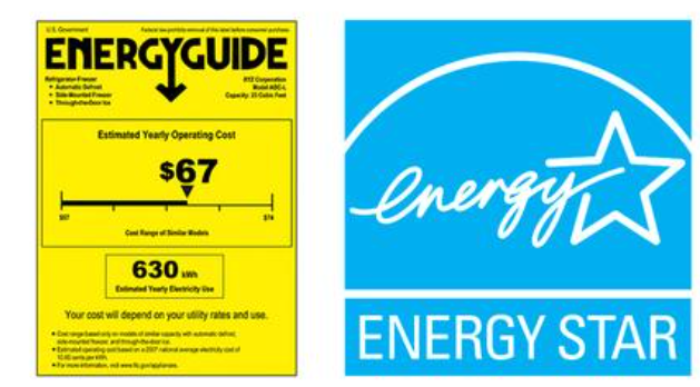 (미국) EnergyGuide label / ENERGY STAR label : 네이버 블로그