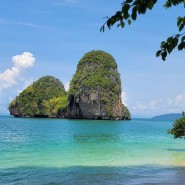 태국 여행 여자 피피섬에 빠져들다