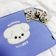 DKZ MD 댕글이 태블릿 파우치, 포카 3종 귀엽다!!