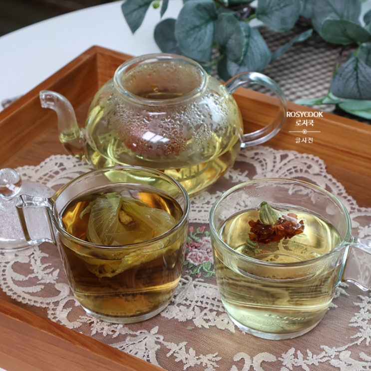꽃차 금화규꽃차 메리골드꽃차 만들기 깔끔한 맛 : 네이버 블로그
