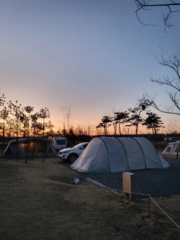 설날연휴캠핑(임진각평화누리캠핑장)