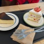 오산대역 근처 카페 모린가, 맛있는 딸기 케이크