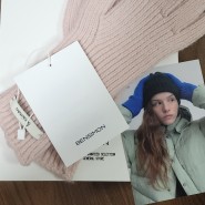 [카카오톡선물하기] 벤시몽 핑거홀 장갑 finger hole gloves pink 선물받은 후기