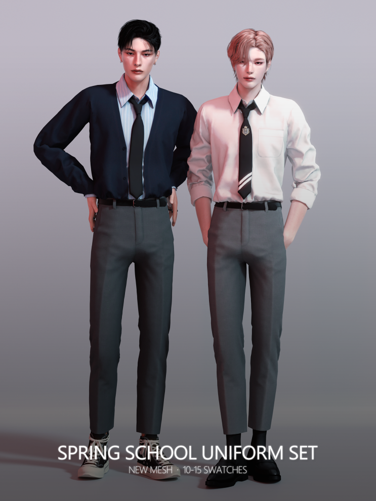 Spring School Uniform Set : 네이버 블로그