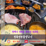 맛집후기) 평택시 청북읍, 청북연탄불생고기 : 생항정살 추천