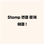 StompJS connect opening 문제 해결 (opening web socket...)