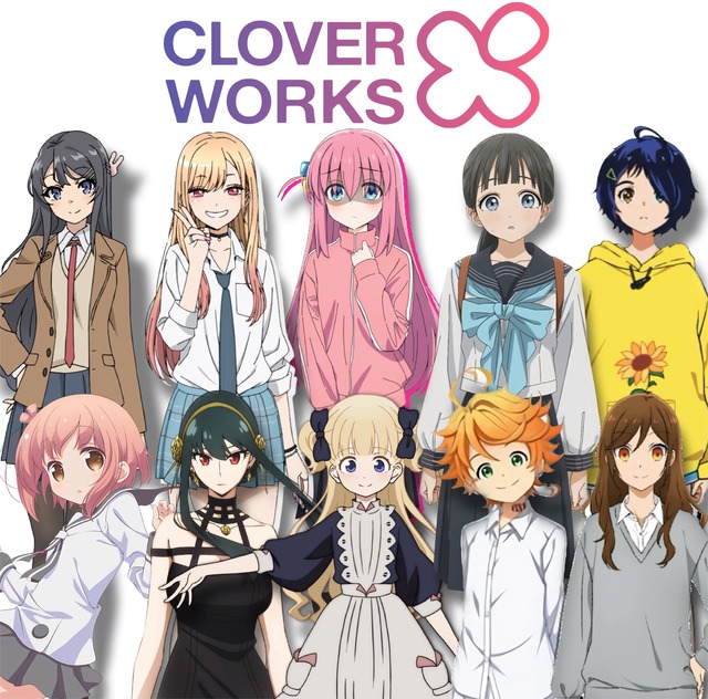 대세 애니메이션 제작사 [CloverWorks] 대표 작품 및 히로인 모음 : 네이버 블로그
