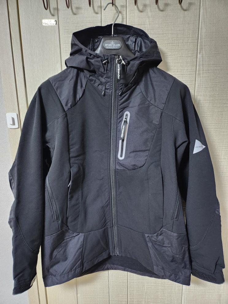22FW 앤드 원더 스트레치 쉘 자켓 [AND WANDER Stretch Shell Jacket] 리뷰 : 네이버 블로그