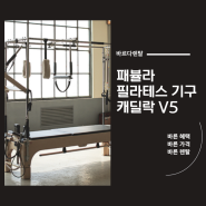 패뷸라 필라테스 기구 캐딜락 V5 렌탈로 알뜰하게 이용하기