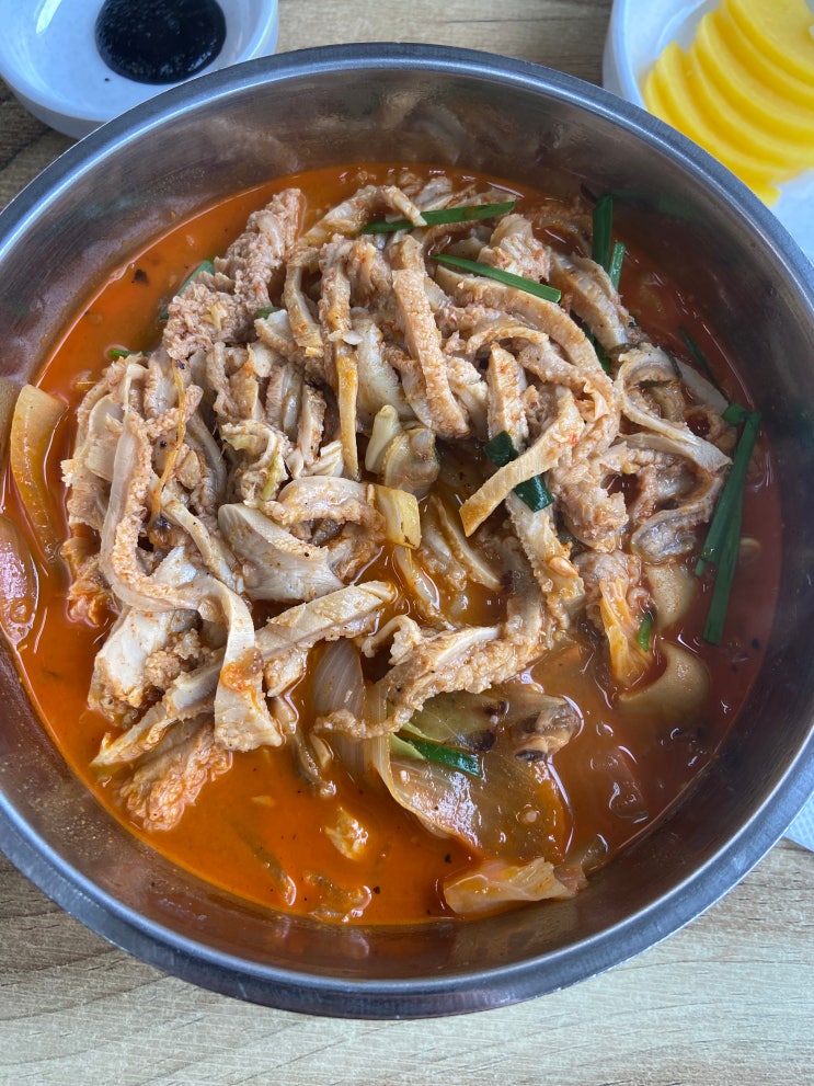 블로그씨에게 맛집소개, 소 내장이 가득 들어있는 소 '양 짬뽕' 맛집 화성 백가원짬뽕 : 네이버 블로그