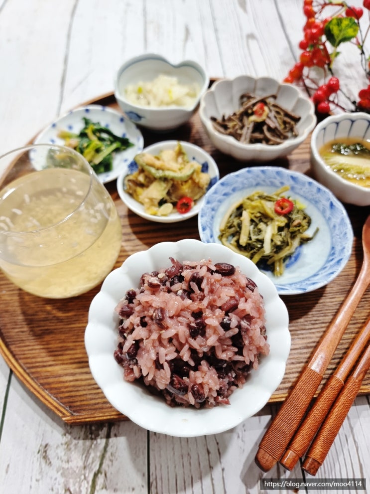 팥삶는법 팥찰밥(팥밥) 찰밥 전기밥솥 레시피 팥삶기 : 네이버 블로그