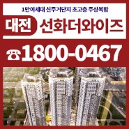 힐스테이트 선화 더와이즈 대전 아파트 공급 정보