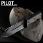 [보커 나이프] 두툼한 칼날, 택티컬하고 강인한 디자인의 파일럿(F) 나이프