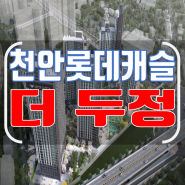 천안 롯데캐슬 더 두정 두정역 롯데캐슬 아파트 잔여세대 정보