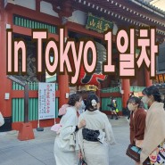 일본여행 도쿄2박3일 1일차 아사쿠사 신주쿠 긴자 잇푸도라멘