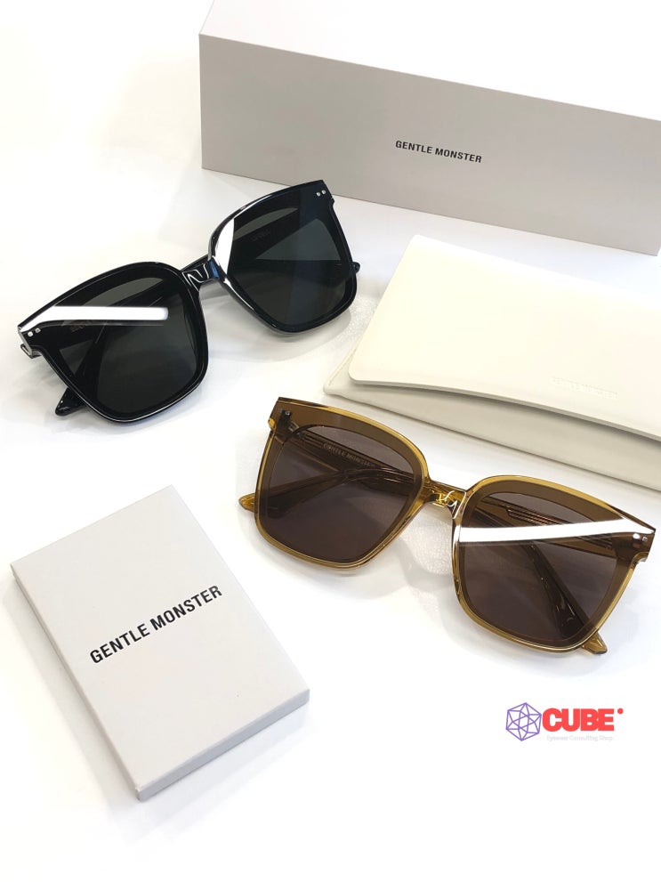 젠틀몬스터선글라스 : 로셀 LO CELL 사각형쉐입의 오버사이즈 선글라스