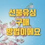 선불유심 구매방법이에요