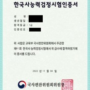 한국사능력검정심화 독학으로 1급 후기 | 최태성한국사 | 공부방법 | 팁