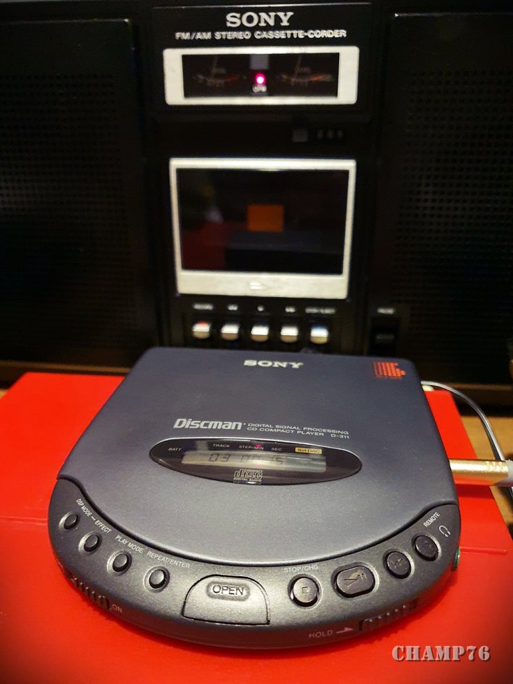 CD 플레이어 3대 명기 소니 디스크맨 D-311 (Discman D-311) : 네이버 블로그