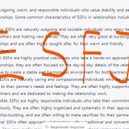 ESFJ 유형의 특징과 연애패턴 (인공지능에게 물어본 결과)