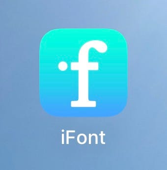 아이폰 아이패드 무료 필수앱 ifont(아이폰트)로 글꼴 변경하기 : 네이버 블로그