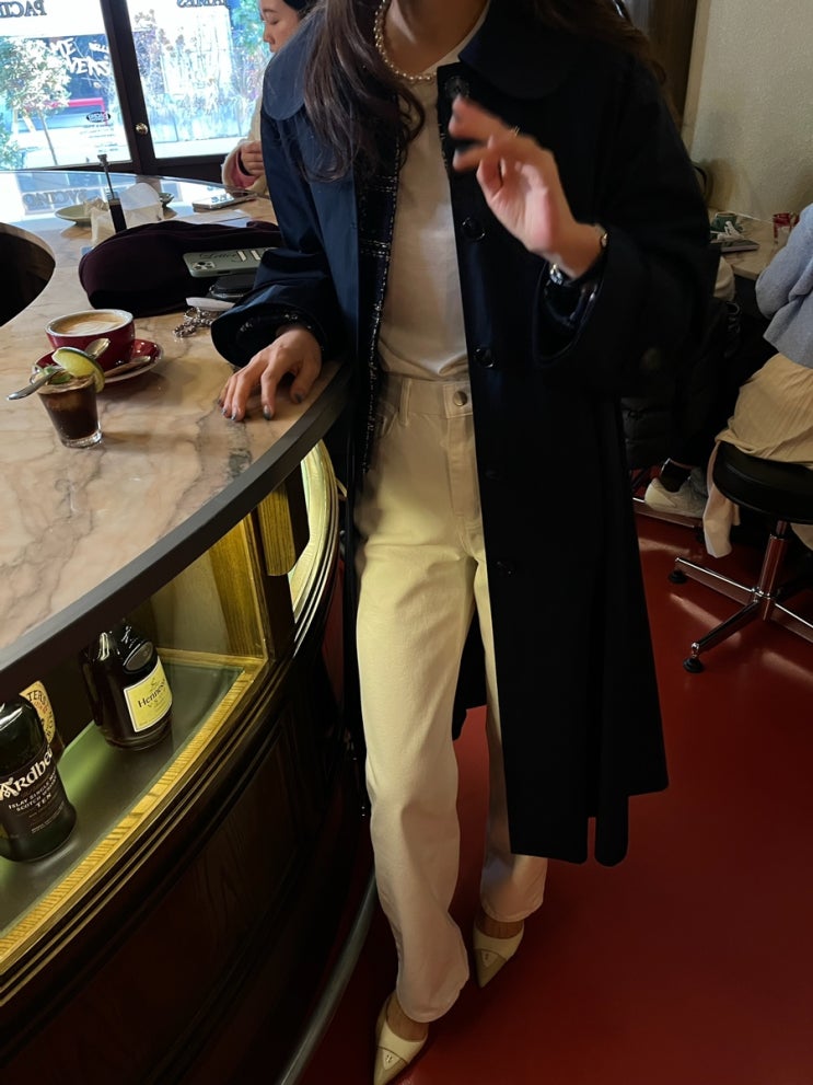 [ AMA Label ] Trench coat , Exclusive NO.4 pearl bl , maison sk / 종료 ...