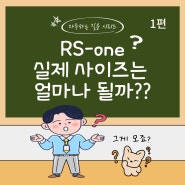 RS-ONE 실제 사이즈